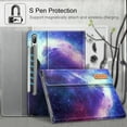 thumbnail image 7 of Multiple Angle Case for Samsung Galaxy Tab S6 10.5" 2019 (Model SM-T860/T865/T867), [Supports S Pen Wireless Charging] Portfolio Business Cover with Pocket Auto Sleep/Wake, 7 of 7