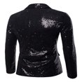 thumbnail image 2 of Men Sequins Nigth Clubs Wedding Party Tuxedo Cocktail Suit Jacket Coat, 2 of 6