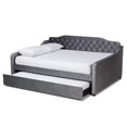 thumbnail image 4 of Baxton Studio Daybeds, Full, Grey, 4 of 4