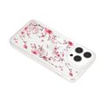 thumbnail image 3 of Soft Case Compatible with iPhone 16 Pro, Clear Floral Pattern Print Design Flexible TPU Shockproof Slim Cover for Women Girls, Flower Protective Phone Case for iPhone 16 Pro, Flower-E, 3 of 10