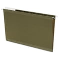 thumbnail image 2 of "Reinforced Hanging File Folders, Legal Size, Straight Tab, Standard Green, 25/box | Bundle of 2 Boxes", 2 of 2