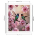 thumbnail image 2 of Paint by Numbers Kit for Adults, Beautiful Hummingbirds Pink Blossoms Paint by Numbers, Easy Paint by Numbers Kit for Adults Beginner, DIY Adult Paint by Number Kits on Canvas, Home Decor, 2 of 7