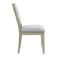 thumbnail image 4 of Steve Silver Carena Polyester Upholstered Side Chair in Brown (Set of 2), 4 of 5