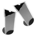 thumbnail image 4 of KAKOWELY table tents 2pcs Sign Holder 3-Sided Clear Table Menu Display Stand Desktop Display Stand Table Top Sign Holder Paper Holder for Restaurants Office Home Store, 4 of 4
