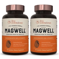 Live Conscious MagWell Zinc & Vit D3 with Glycinate, Citrate, 25mcg, 240ct