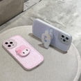 thumbnail image 4 of Linda funda para iPhone 12 Pro para niñas y mujeres, compatible con funda para iPhone 12 Pro, diseño lindo, funda kawaii suave de TPU para iPhone 12 Pro con protección para orificio para cámara, 4 of 5