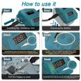 thumbnail image 2 of 60W Cordless Electric Soldering Station for 18V Battery Adjustable Electric Soldering Iron 936 Solder Tip, 2 of 5