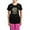 With Pink Pant, variant on CafePress - Viking1 Pajamas - Women's Short Sleeve Print T-Shirt and Pants Dark Cotton Pajama Set