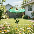 thumbnail image 4 of Bird Feeders Outdoor Bird Bath Garden Decoration Water Bowl for Wild Birds Stylish Birdbath Stand with Easy Cleaning and Stable Base, 4 of 8