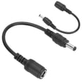 thumbnail image 2 of Converter Cable DC Power Charger Adapter Converter 7.4x5.0mm Female To 5.5x2.5mm Male Fast Charge Transfer Laptop Adapter Plug, For  Laptop, 2 of 8