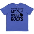 thumbnail image 3 of Inktastic For the Record, My Uncle Rocks Youth T-Shirt, 3 of 5
