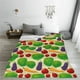 thumbnail image 5 of Balery Vegetable Manta de Felpa Suave y Acogedora – Cobija de Franela Aterciopelada para Cama, Lavable y Cálida para Sofá, Mascotas, Transpirable-80"x60", 5 of 7