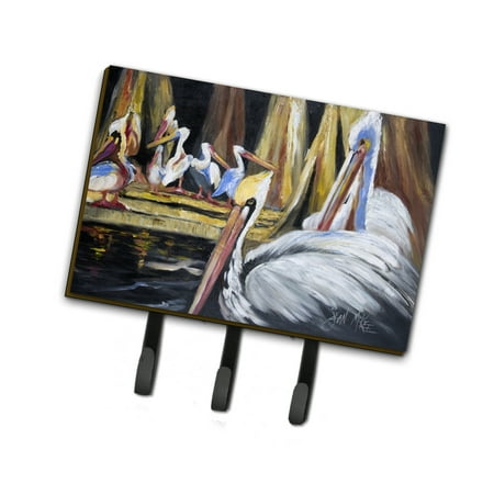 

Carolines Treasures JMK1137TH68 Pelicans Leash or Key Holder Triple multicolor