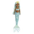 thumbnail image 2 of Aurora - Large Blue Sea Sparkles - Cheeky Too Sparkles 18" Aqua Fleur - Enchanting Stuffed Doll, 2 of 5