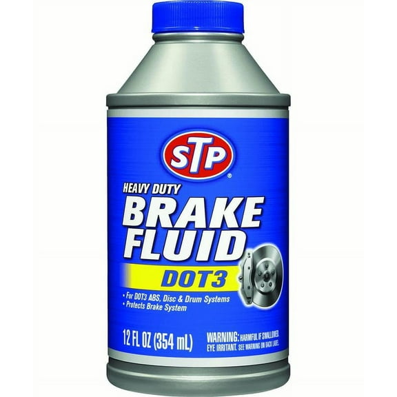 STP Heavy Duty DOT 3 Brake Fluid 12 oz, 50000 Mile