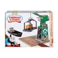 thumbnail image 4 of Thomas & Friends Wooden Railway Toy Train Set Brendam Docks Wood Playset with Cranky The Crane for Preschool Kids Ages 3+ Years, 4 of 4