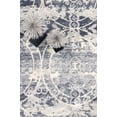 thumbnail image 3 of Pasargad Home Amadeus 4' x 6' Power-Loomed Blue Rug, For Indoor Space and all Age of Group, 3 of 8