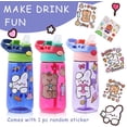 thumbnail image 4 of School Leak Proof 480ML Kids Water Bottle with Straw Toddler Water Bottles BPA-Free for Boys & Girls (Blue)_Special Gift, 4 of 5