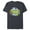 Navy Heather, variant on Disney Mickey and Friends Birthday Crew Party Matching - Short Sleeve Blended T-Shirt for Adults - Customized-Yellow
