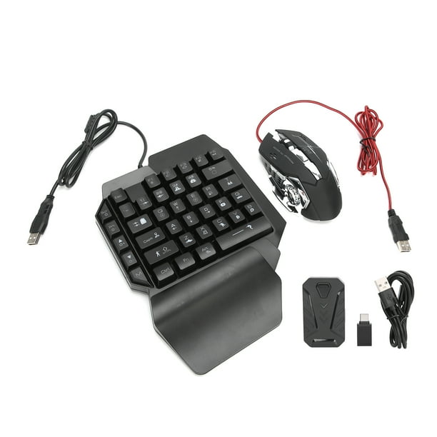 Juego de conversor de teclado y ratón Sincero adaptador OTG para juegos de consola