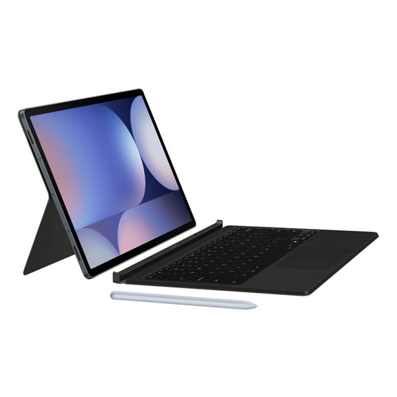 Teclado tipo libro para SAMSUNG Galaxy Tab S10+, color negro