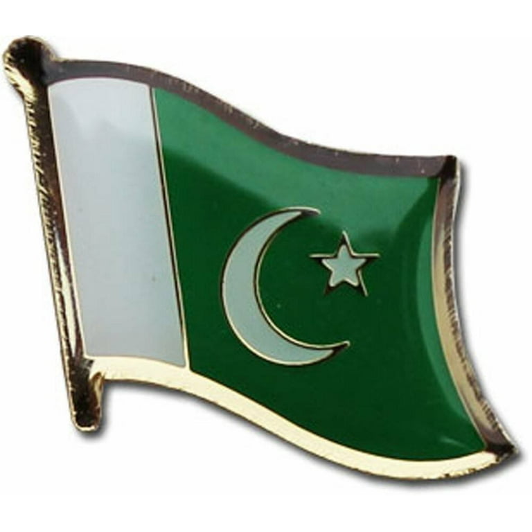 Pakistan Country Flag Bike Motorcycle Hat Cap lapel Pin