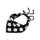 thumbnail image 1 of Sonducket Pañuelos para mujer, pañuelo para la cabeza, bufanda de flores, diadema decorativa para fiesta en la playa de viaje a la moda, diadema de punto Accesorio para el cabello Negro Sonducket AP012992-02B, 1 of 6