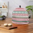 thumbnail image 4 of HELLHERO Teapot Cover Christmas Stripe Design Portable for Household Housewife, 4 of 8