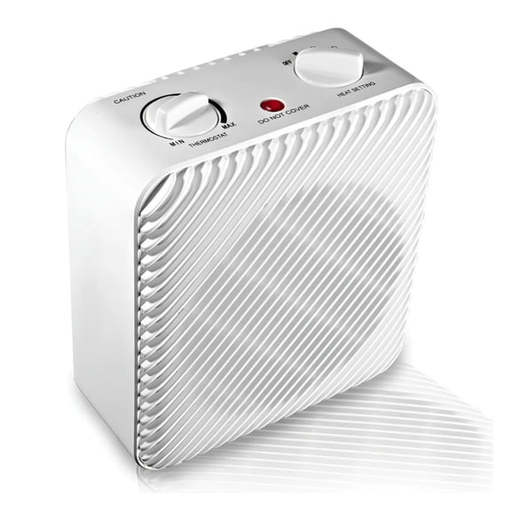 Calefactor Ventilador Eléctrico Pelonis Portátil con 3 Velocidades de 1500W