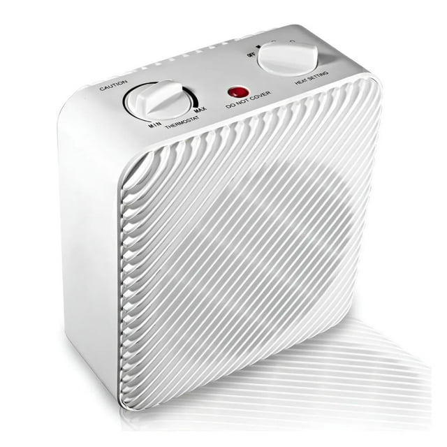 Calefactor Ventilador Eléctrico Pelonis Portátil con 3 Velocidades de 1500W