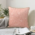 thumbnail image 6 of Kll Rose Gold Glitter Decorative Throw Pillow Covers Velvet Soft For Couch Sofa Bedroom Living Room Outdoor -18"X18", 6 of 8