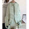 thumbnail image 4 of Mochila Simple Todo Combinado ins Estilo Campus Color Sólido De Gran Capacidad Estudiante De Escuela Bolsa De Viaje Ordenador Pareja, 4 of 4