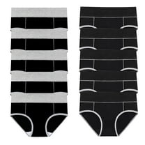 10PC Cotton Period Underwear for Women Heavy Flow, High Absorbency Leakproof Panties Postpartum Menstrual Incontinence Underwear