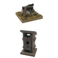 thumbnail image 1 of 2 Piezas 1:12 Modelo de Fuego de Y de Modelo Juguetes de Decoración perfke Miniaturas de patio de casa de muñecas, 1 of 9