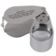 thumbnail image 1 of Lupa de joyería 40x, lupa de joyería plegable de metal con luz LED, 1 of 5