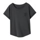 thumbnail image 3 of Camiseta para mujer con cuello redondo, disfraz clásico, camisetas de verano para deportes de viaje en la playa S, 3 of 8