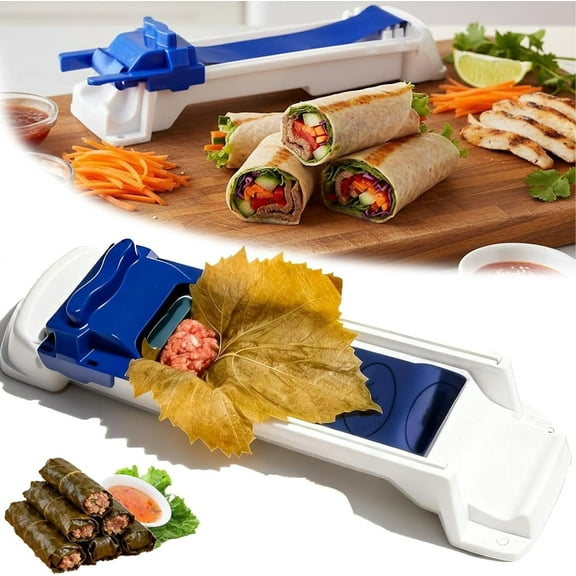 2026 New Lumpia Roller Machine - Multi-Functional Spring Roll Maker & Egg Roll Machine, Vegetable & Meat Rolling Tool for DIY Sushi & More, Easy-to-Use Kitchen Tool for Beginners (1 Pc)