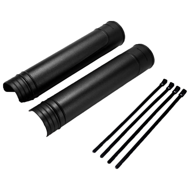 Protector de horquilla delantera Tablero de maletero con amortiguación de Negro Baoblaze protector del amortiguador