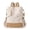 Khaki, variant on PRIYAL Stylish And Versatile Women's Backpack with a Solid Color, Minimalist Anti-Theft Design, Large Capacity for Commuting And Casual Outings