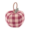 thumbnail image 2 of WIZUTIZ Vintage Fabric Apples Decor 3-Pack Handmade Stuffed Cloth Fruit for Home Shelf Farmhouse Kitchen Table Centerpiece Red, 2 of 6
