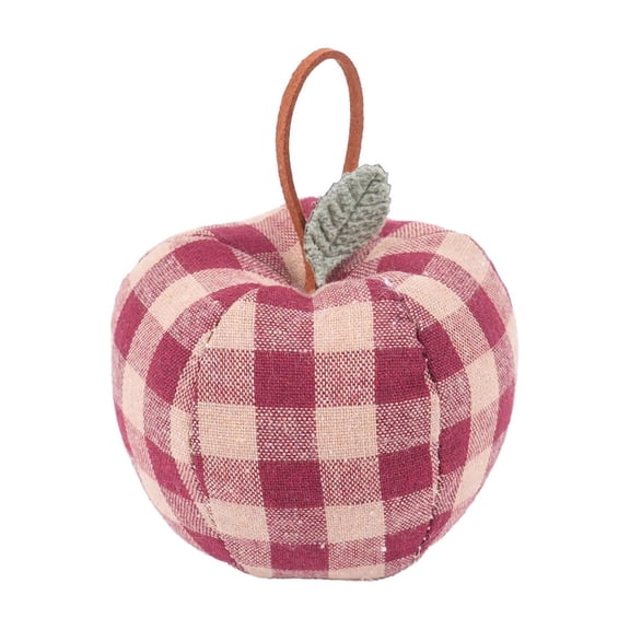 Ckraxd Handmade Vintage Fabric Apples, Stuffed Cloth Fruit Decor for Home, Shelf, Farmhouse, Kitchen Table Centerpiece, Cozy Display, Perfect Gift for Home Decor Fans