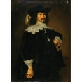 thumbnail image 3 of Giuseppe Nuvolone 11x14 Black Modern Framed Museum Art Print Titled - Portrait of a Nobleman, 3 of 5