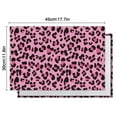 thumbnail image 5 of Set of 6 Leopard Print Heat Resistant Linen Placemats, Wrinkle Free Table Mats with Cheetah Pattern for Wild Animal Decor and Fashion Dining Look, 5 of 5