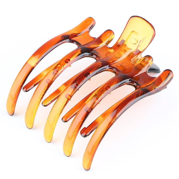 Clips de mandíbula de mariposa francesa, horquilla de cangrejo de color sirena, accesorios para mujeres y niñas