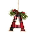 thumbnail image 2 of Christmas Tree Letter Ornaments, Personalized Alphabet Decoration, DIY Xmas Tree Hanging Pendant, Initial Letter Ornament, Holiday Party Hanging Decoration, Family Gift Ornament, Holiday Home Decor, 2 of 7