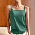 thumbnail image 2 of Silk Camisole Tops Sleeveless Casual Satin Tank Camis Blouse Square Neck Shirts Summer Tops for Women 2025, 2 of 4