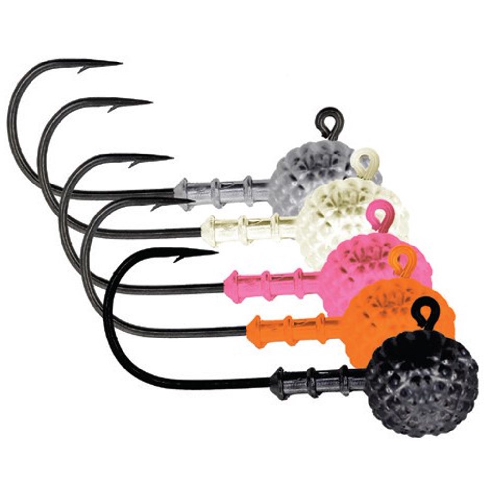 Mustad SST833 Steelhead Ball Jig Head 5 Per Pack