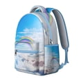 thumbnail image 2 of Sac à Dos Étudiants Cosmos Nébuleuse Design Céleste Galaxie, Sac d'École Durable et à Sangle Réglable pour Étudiants, 2 of 5