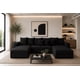 thumbnail image 1 of Sala Esquinera Modular en U El Bazar Store Oslo Lino Negro 160x290x160 cm 3 Piezas, 1 of 4