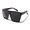 Glossy Black, variant on JERI Super Dark XL Trapezoid Square Polarized Sunglasses – ShadyVEU® UV400 Protection, Oversized Flat Top Designer-Inspired Black Shades